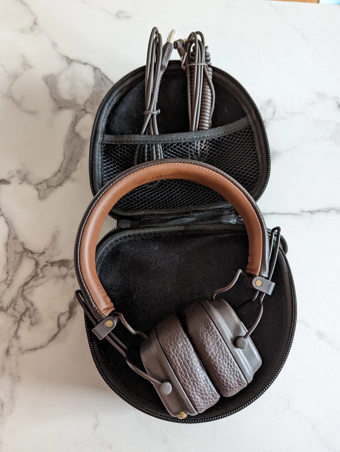 Marshall Wireless Headphones Major III Bluetooth, Brown - photo 4