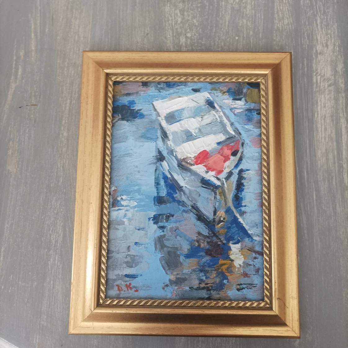 original oil painting 5 by 7" image indicator(3)