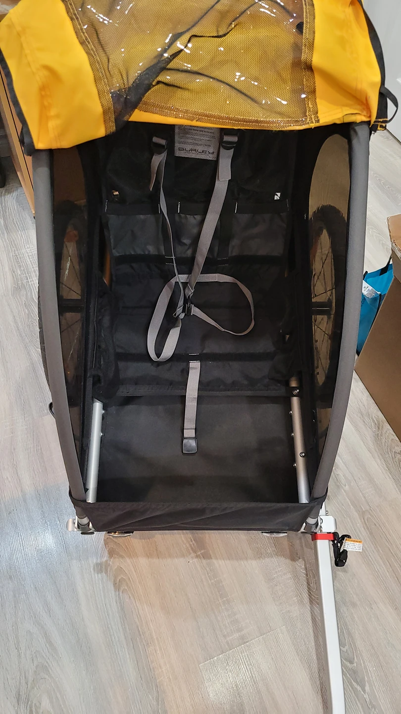 Burley bee single seat bike trailer image indicator(2)