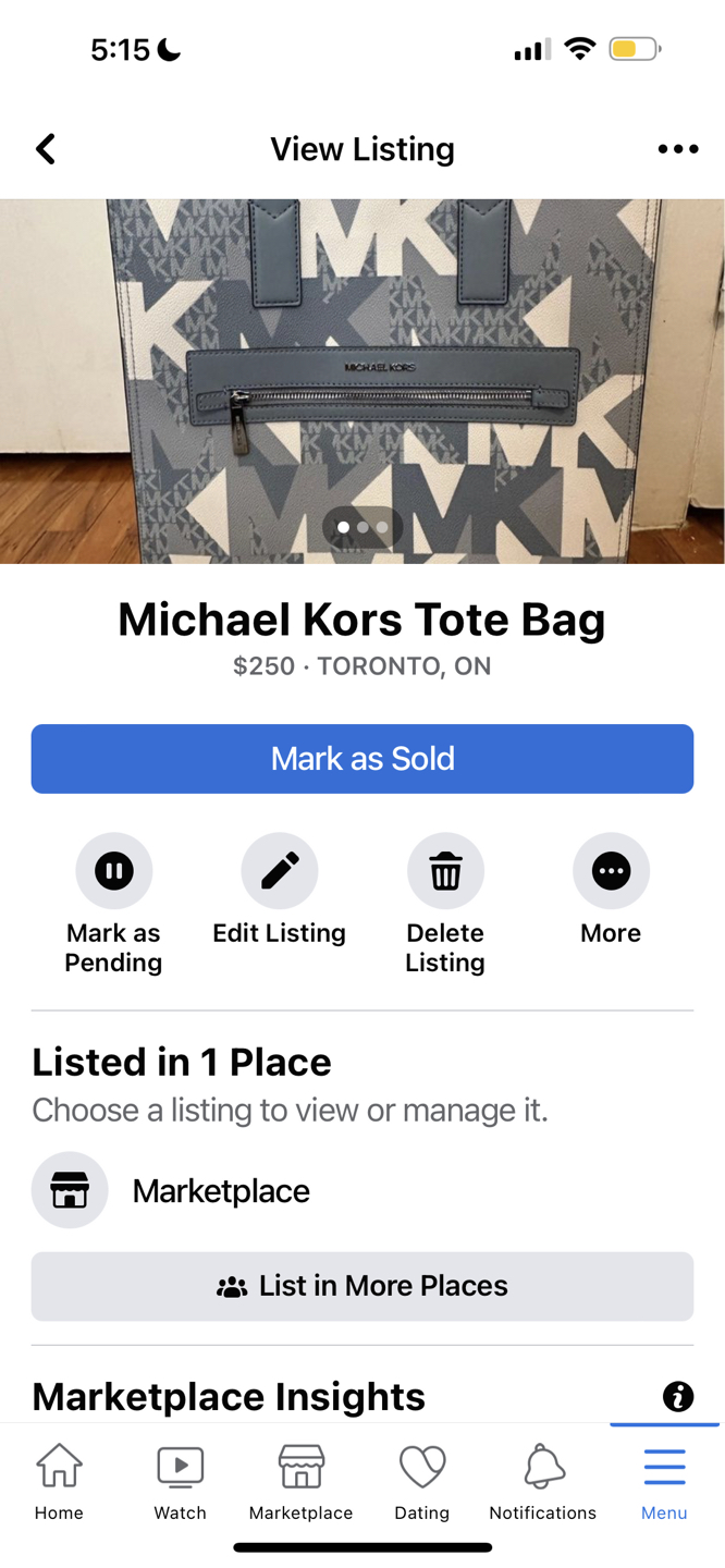 Selling out stuff from my closet