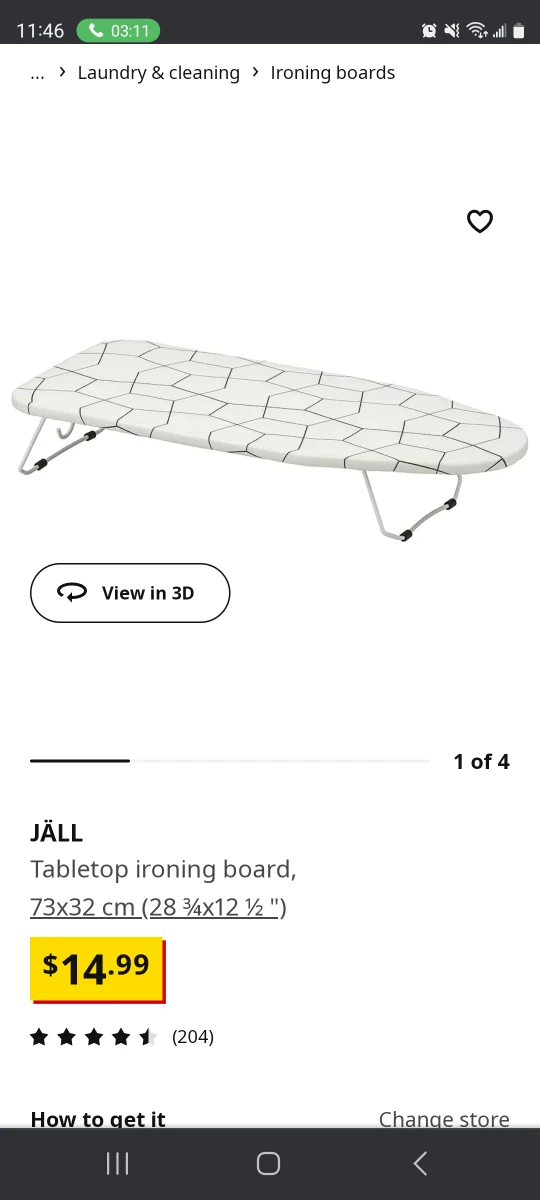 ironing board thumbnail