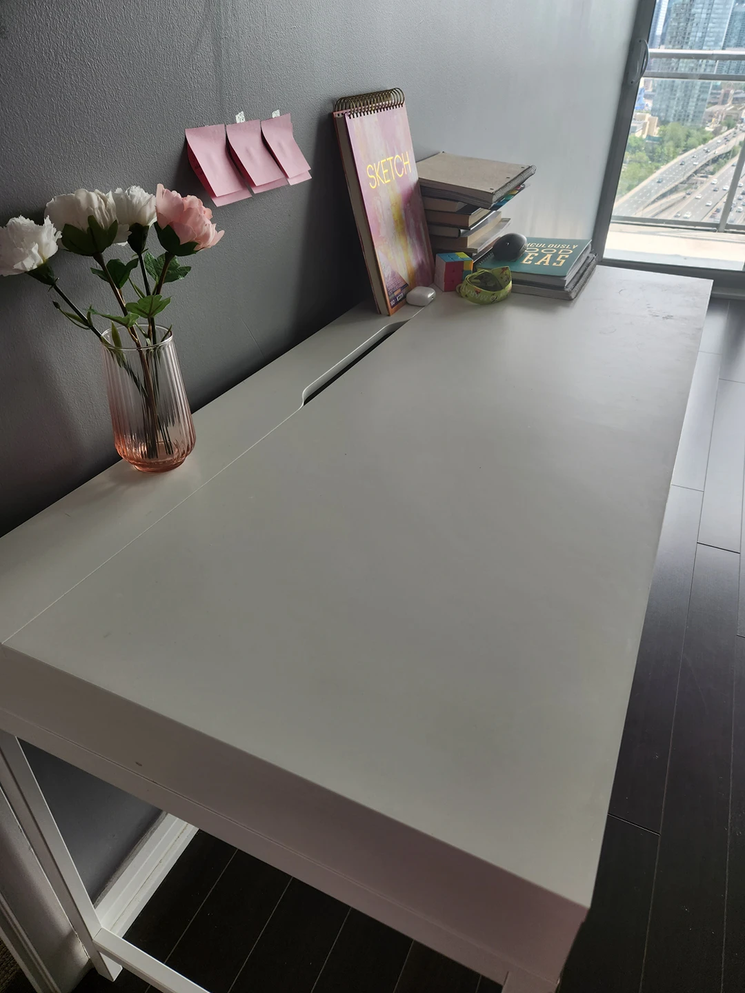 FINAL OFFER- IKEA Office Desk - Alex White 52inch - photo 3