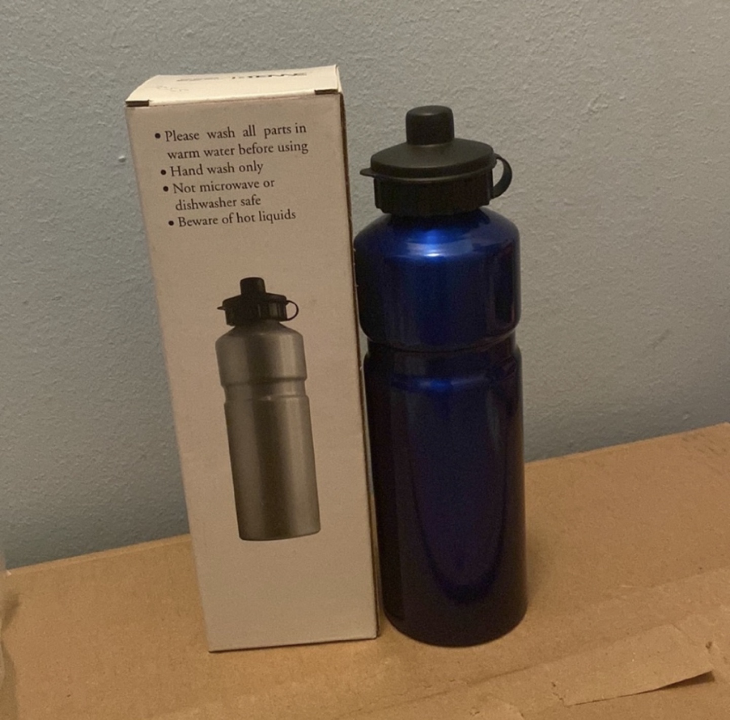 BLUE Stainless Steel Reusable Beverage Bottles