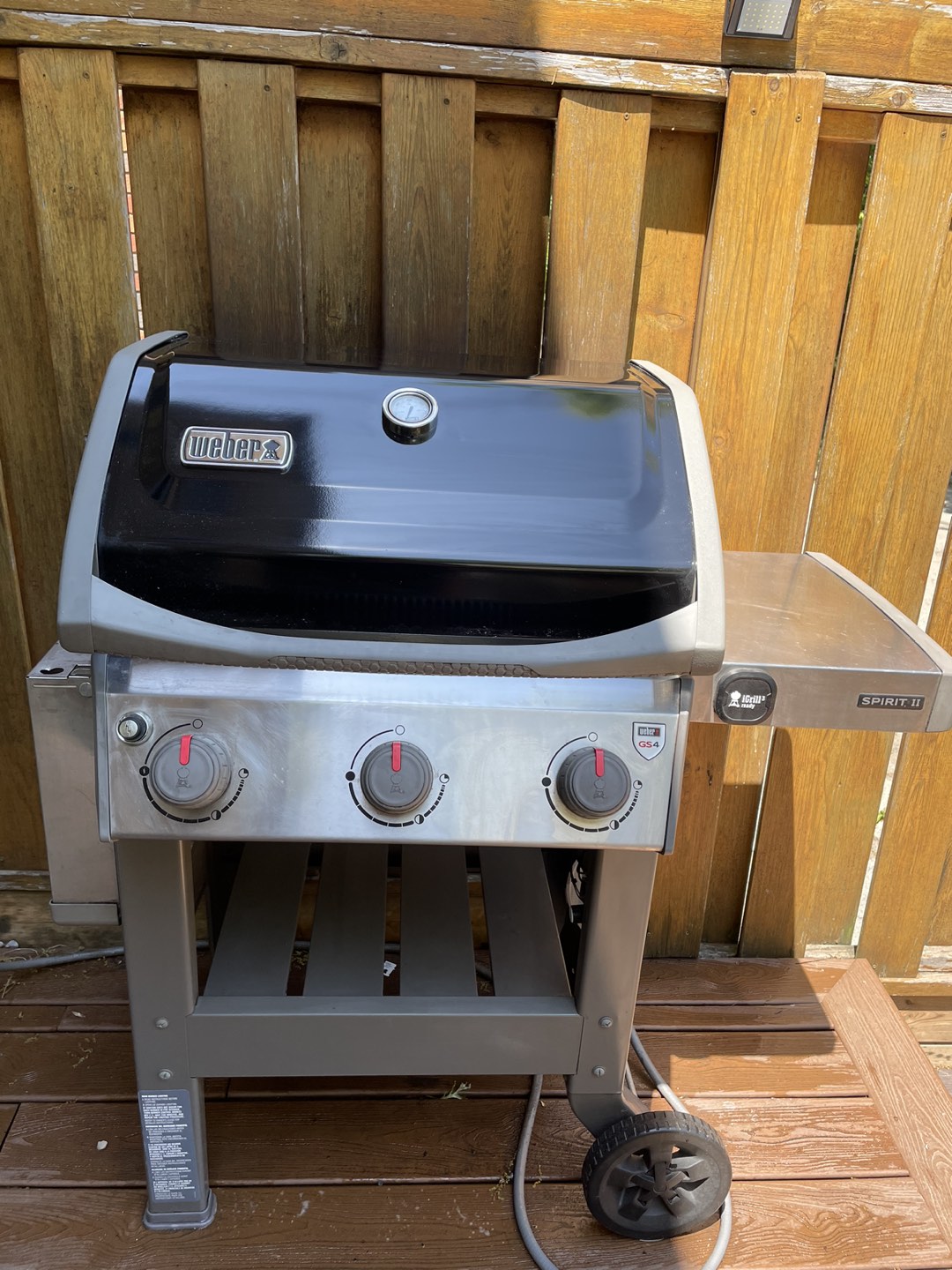 Weber Gas Spirit II -G4 barbecue - photo 2
