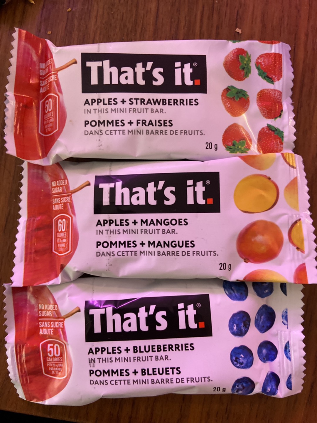 BNIB That’s It Fruit Bars. Individually sealed. 🌱 image indicator(3)