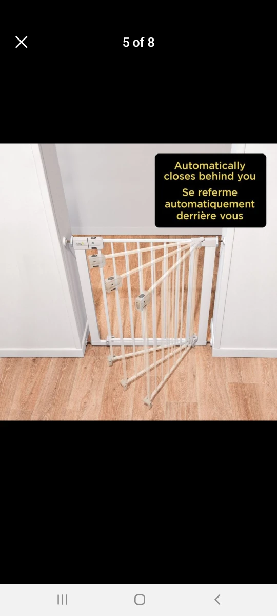 NEW Safety 1ˢᵗ® Hands Free Auto-Close Gate image indicator(4)