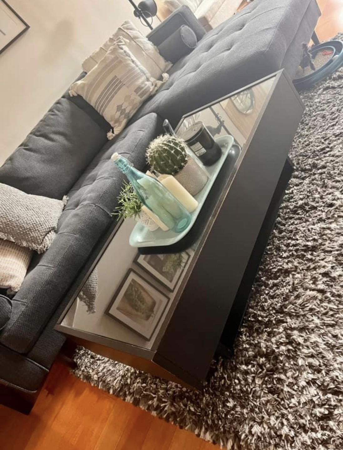 IKEA Ramvik coffee table and side table