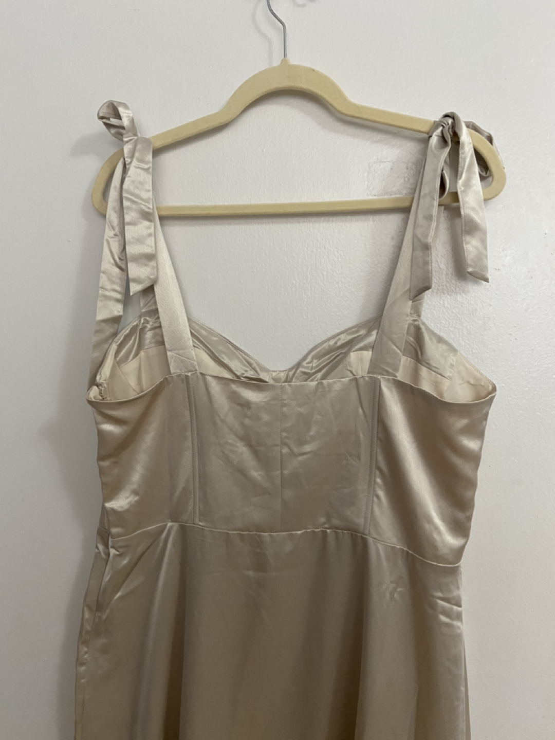 H&M Tie-Strap Bustier-style dress - Large image indicator(5)