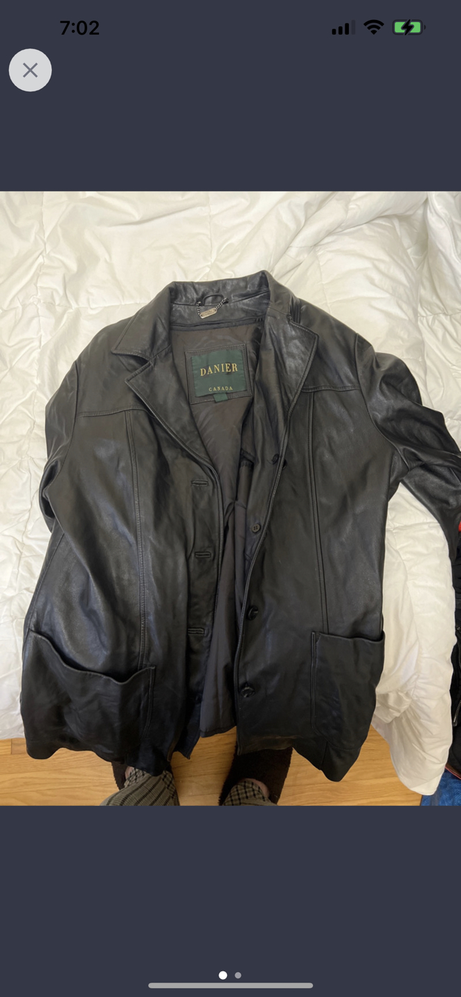 Vintage danier leather jacket sale !!!!!!