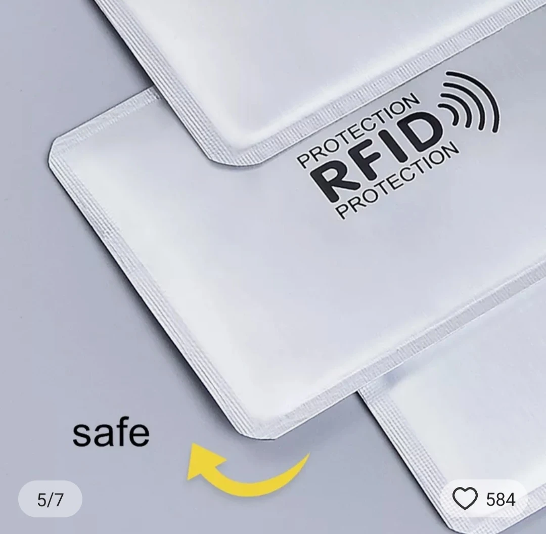 Brand New RFID Card Holder Slot Sleeve - photo 5