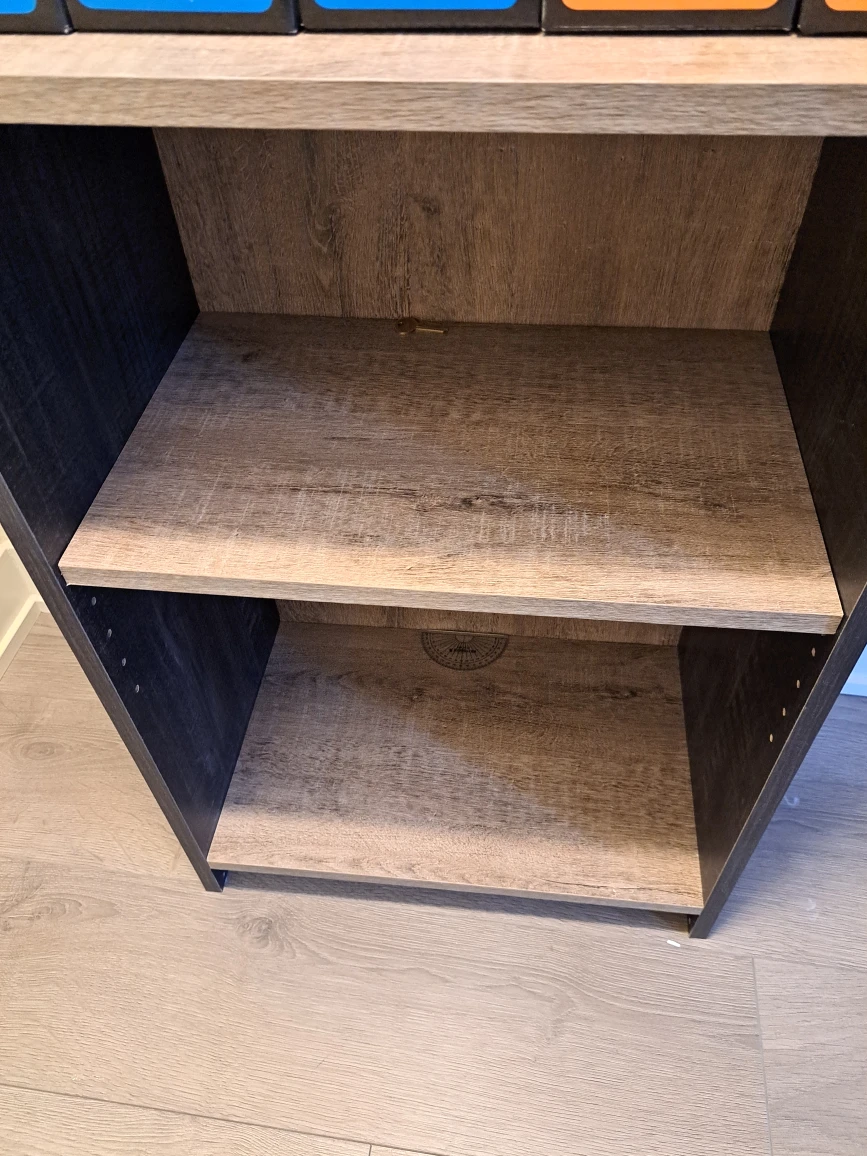 Stylish strudy space saving South Shore 5-Shelf Narrow Bookcase - photo 3