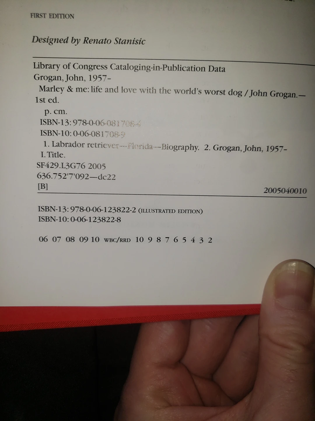 Marley & Me.              first edition image indicator(2)