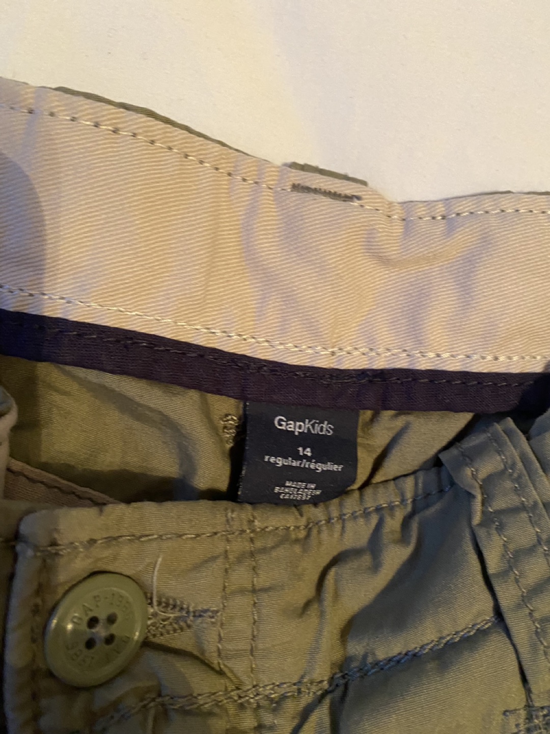 Boys shorts. Gap Size 14 image indicator(2)
