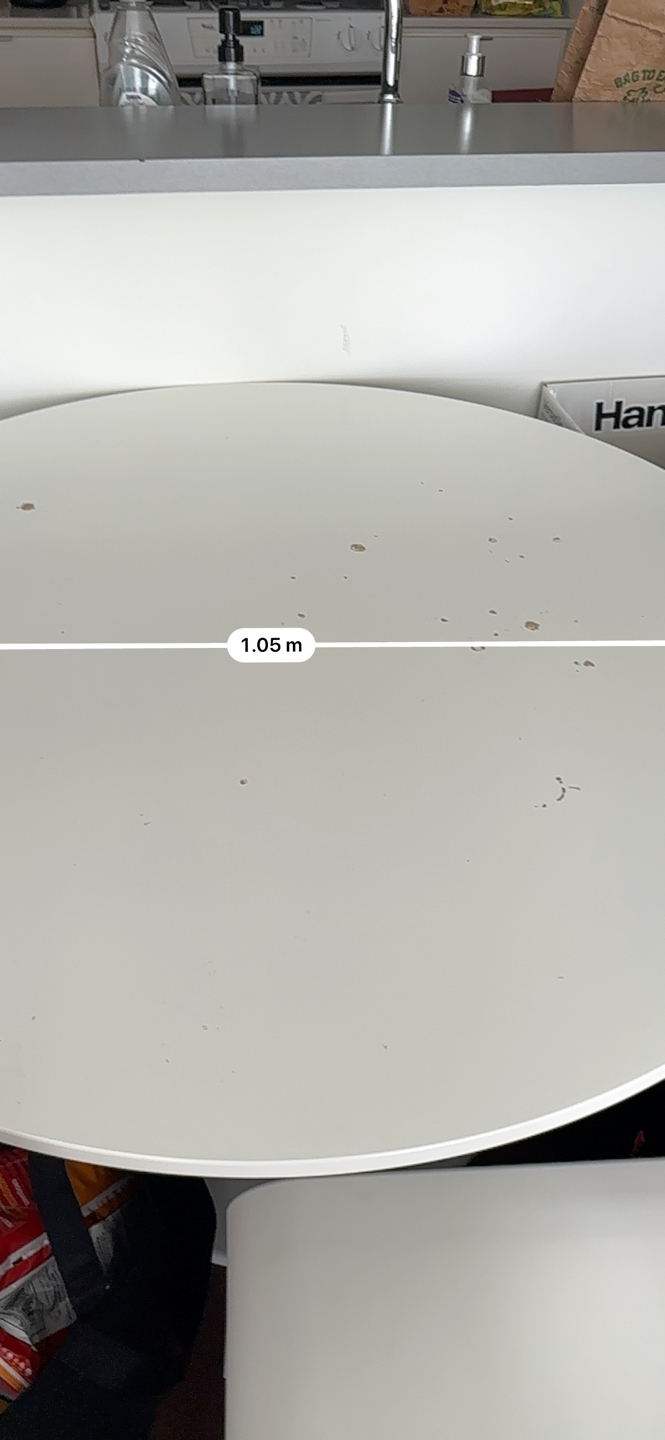 IKEA round dining table - photo 4