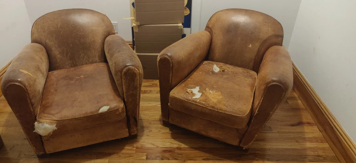2 armchairs
