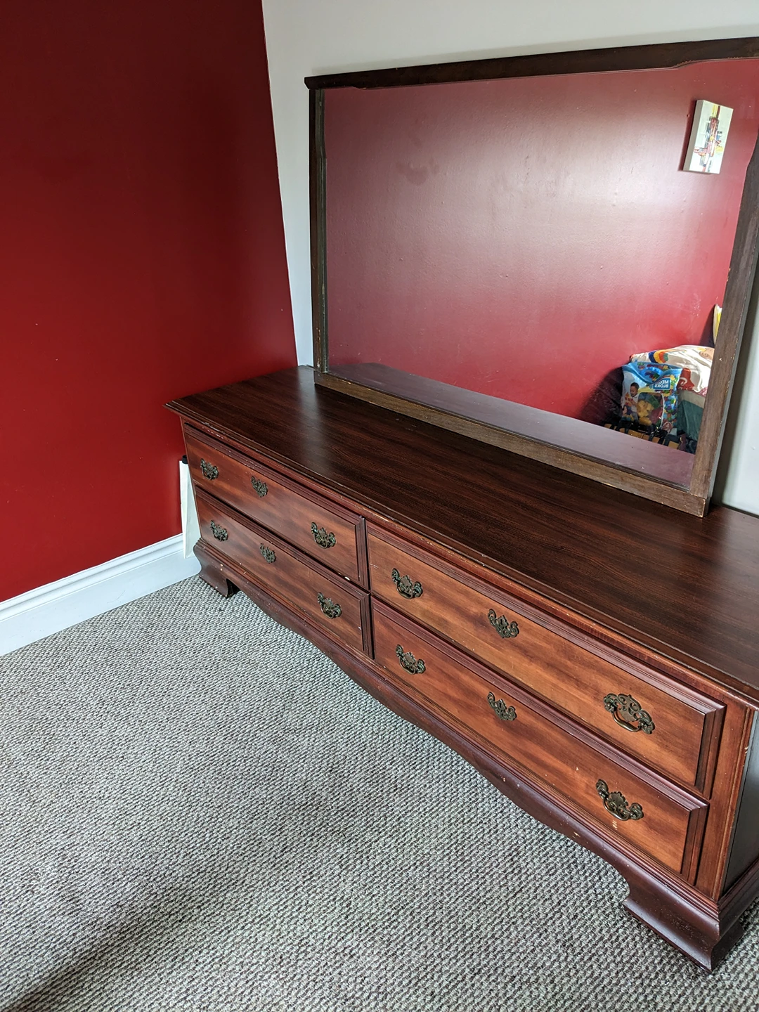 4 drawer wooden dresser