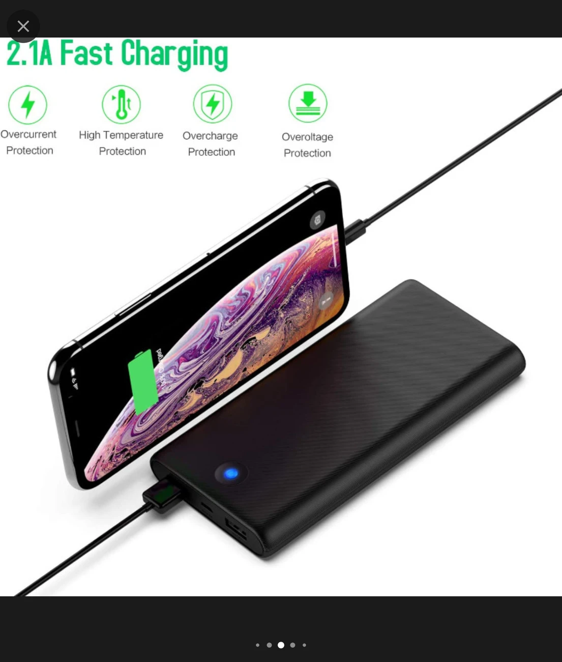 Portable Charger Power Bank 25800mah Charging External Battery - photo 4
