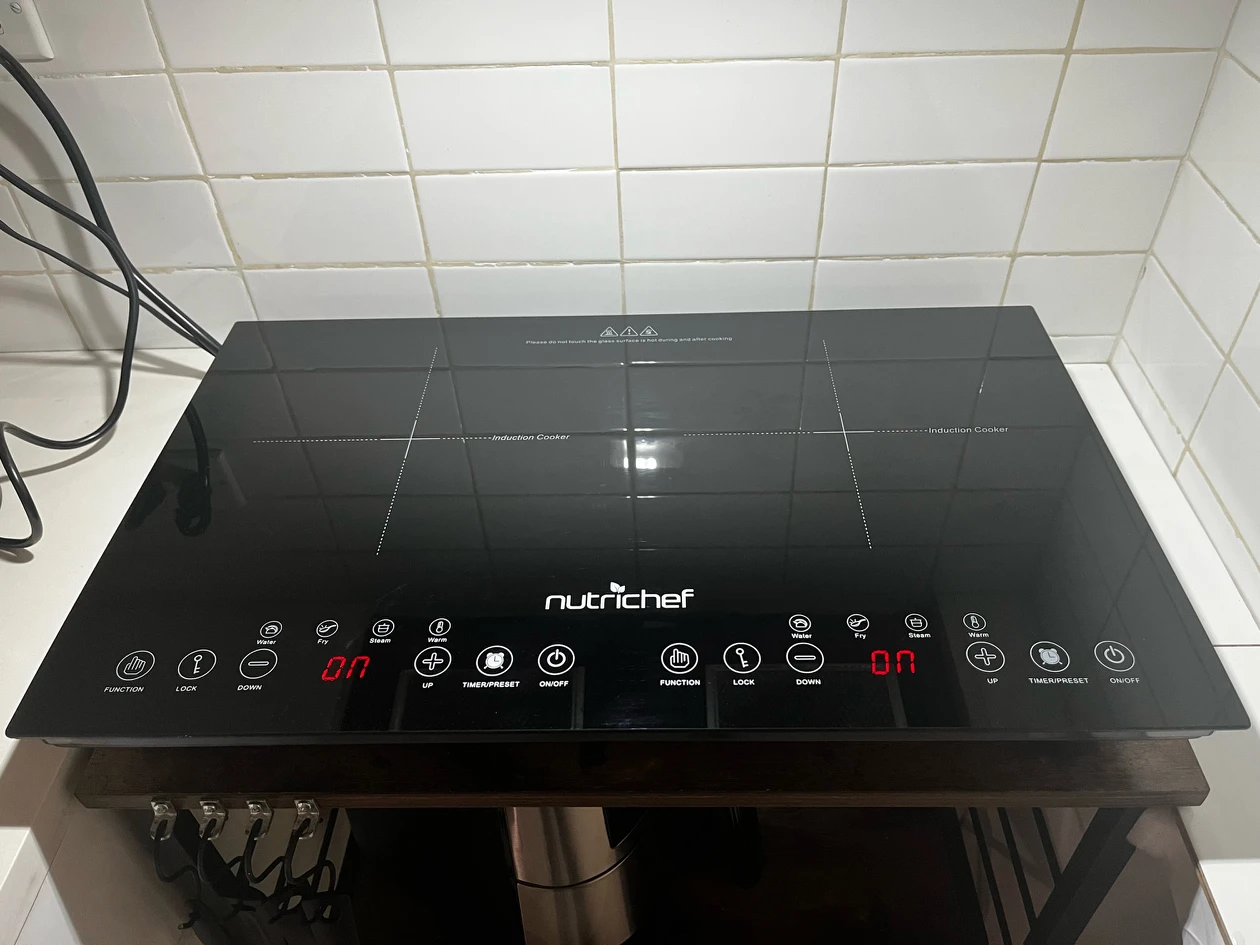 NutriChef Induction Cooktop w/ Dual Burners - photo 2