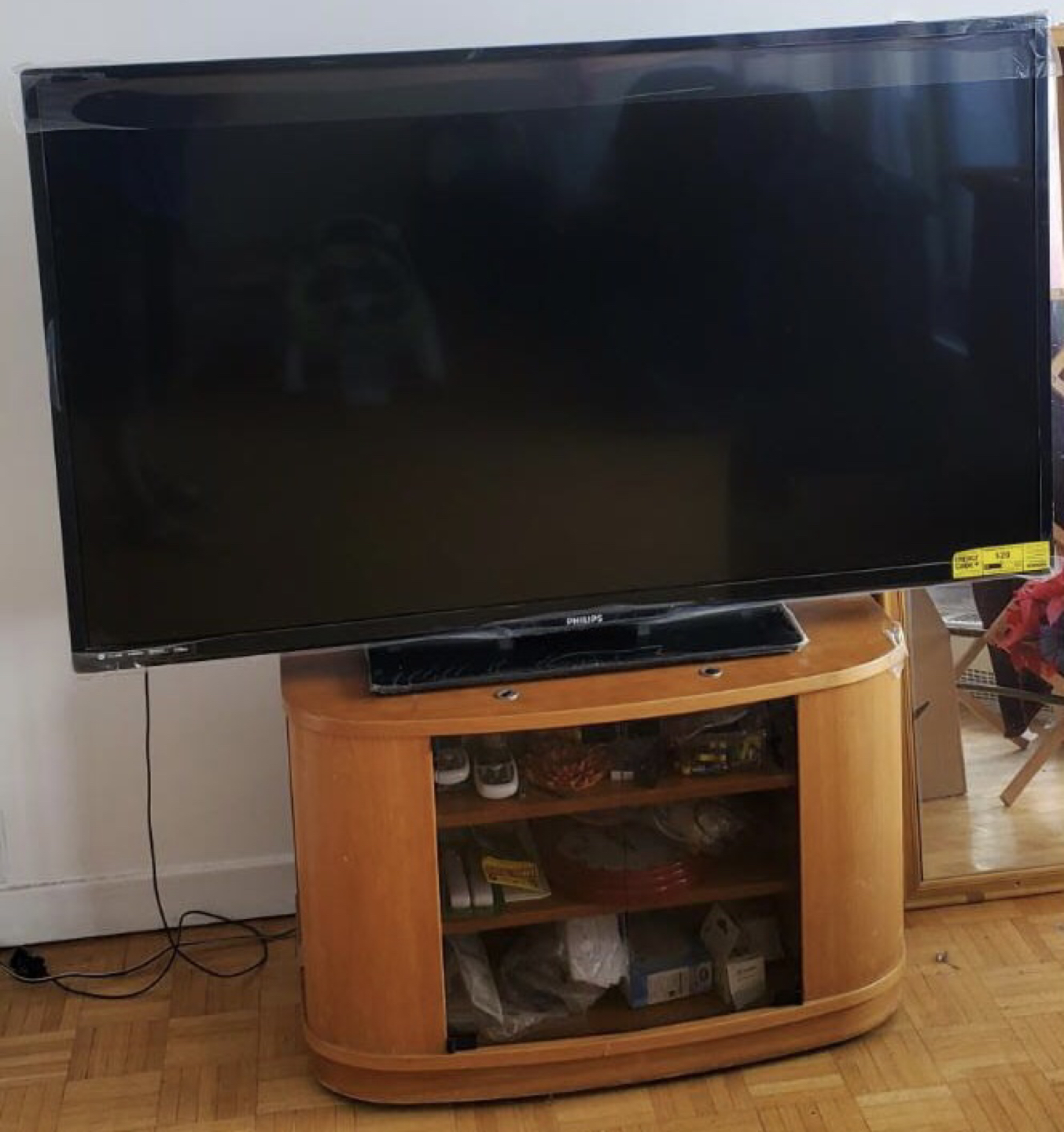 Phillips 55 inch 4K UHD smart TV with Stand thumbnail