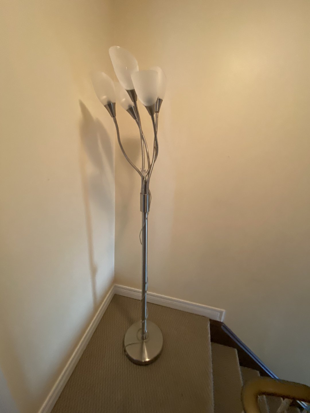 5 light ikea lamp thumbnail