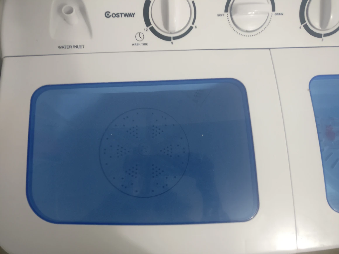 Costway portable washing machine twin tub washing machine - photo 3