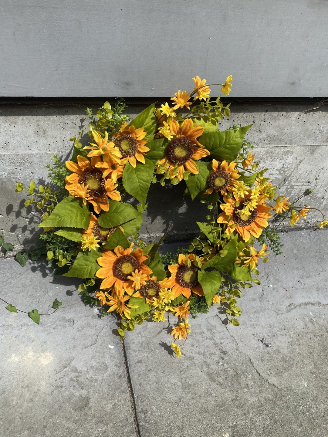 Sunflower Wreath