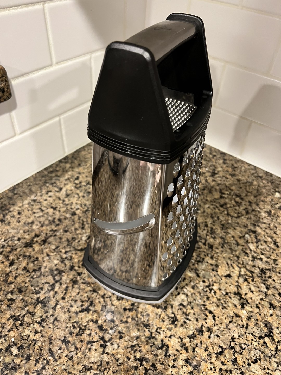 Stainless Steel Block Cheese Grater with 2 cup Storage Container - photo 4
