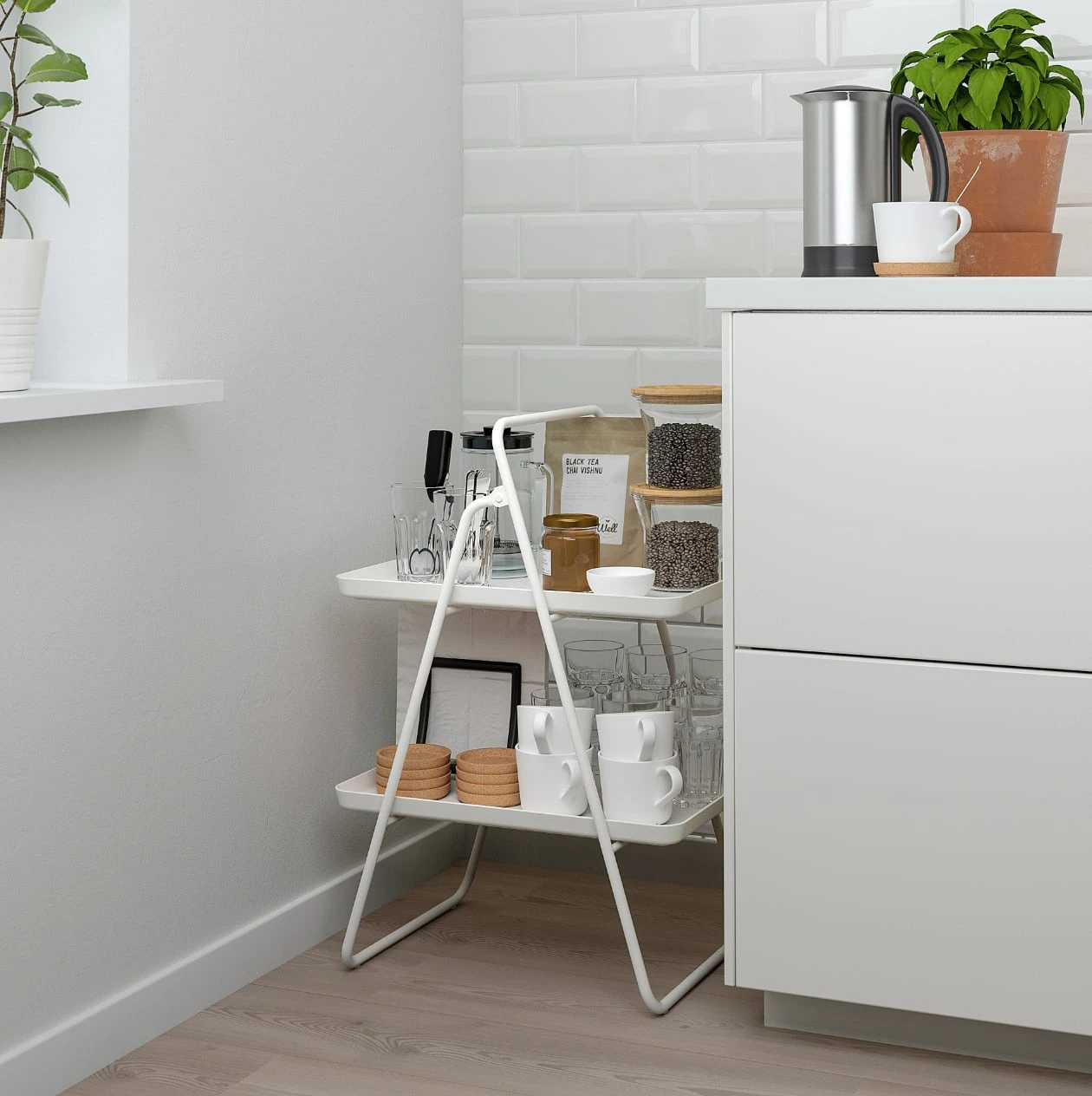 IKEA VIGGJA Folding Side Table