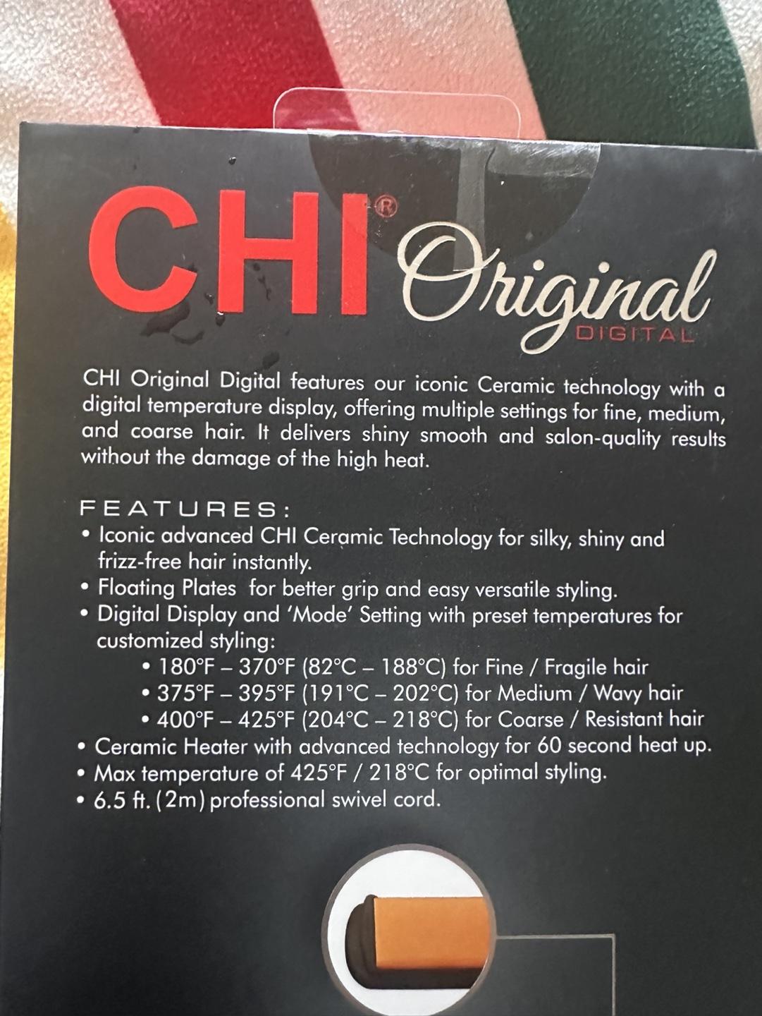 CHI 1’’ Ceramic Hairstyling Iron - photo 2
