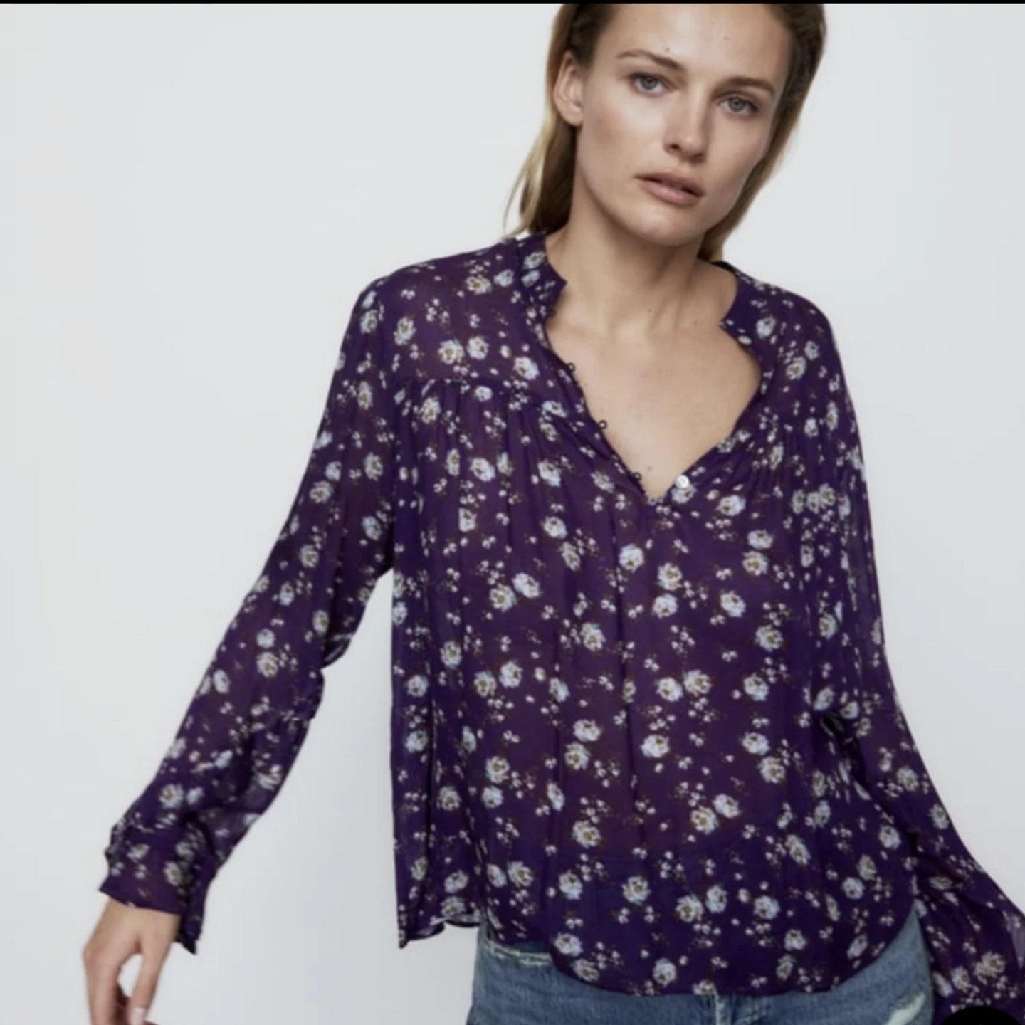 Zara Floral Shirt