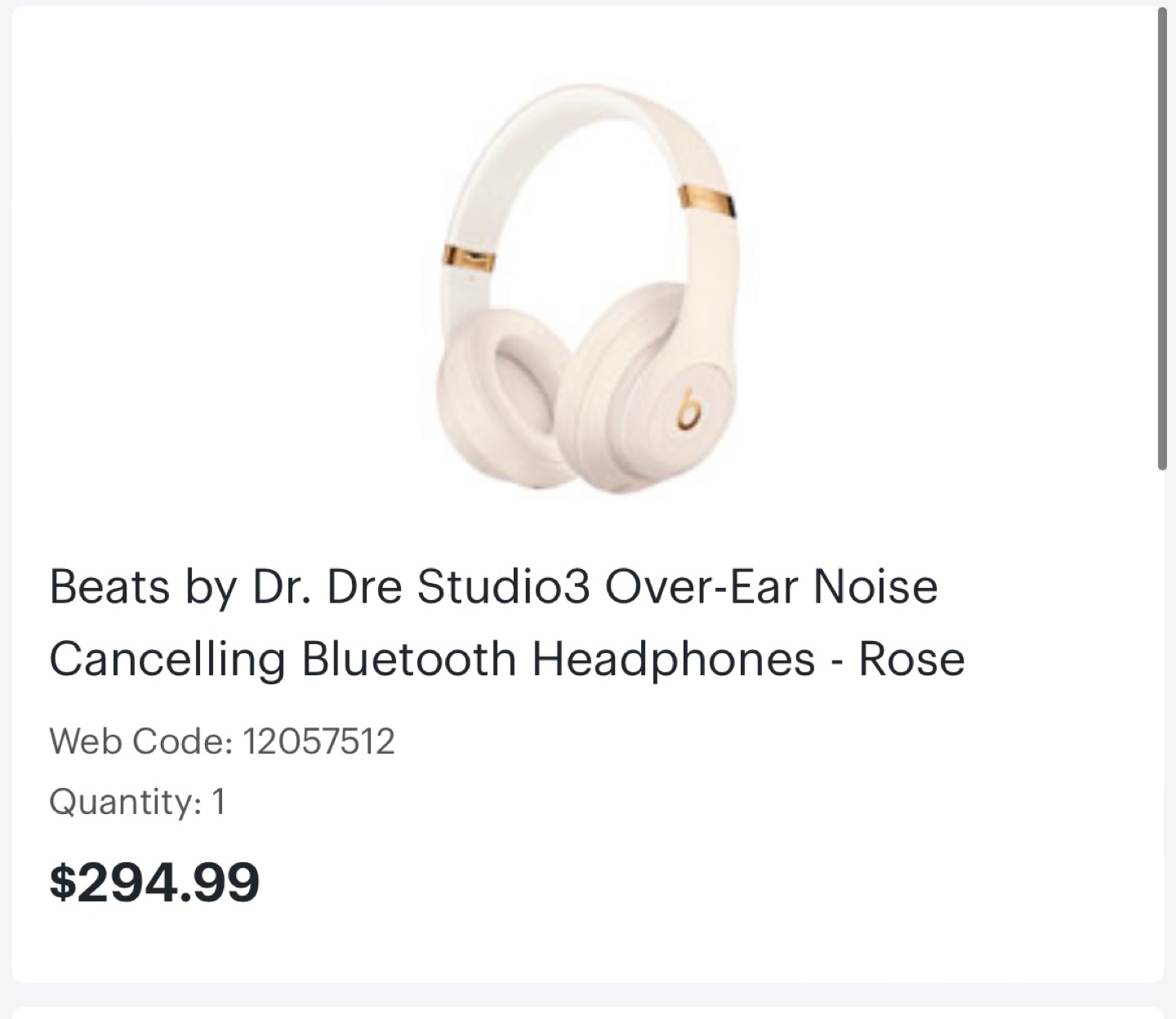 Beats Studio3 Wireless Noise Cancelling Headphones - photo 4