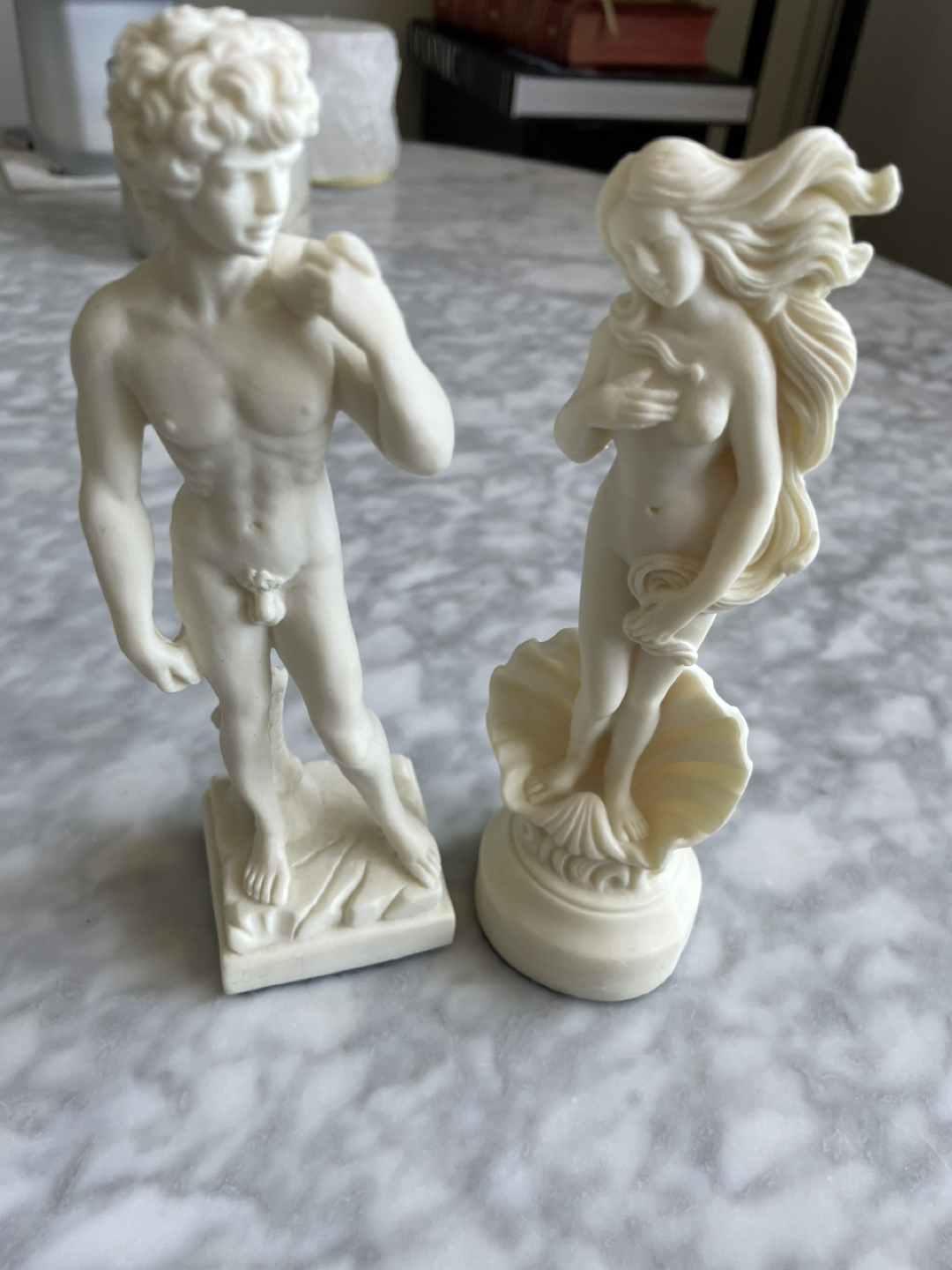 Italian Marble figurines David Venus thumbnail