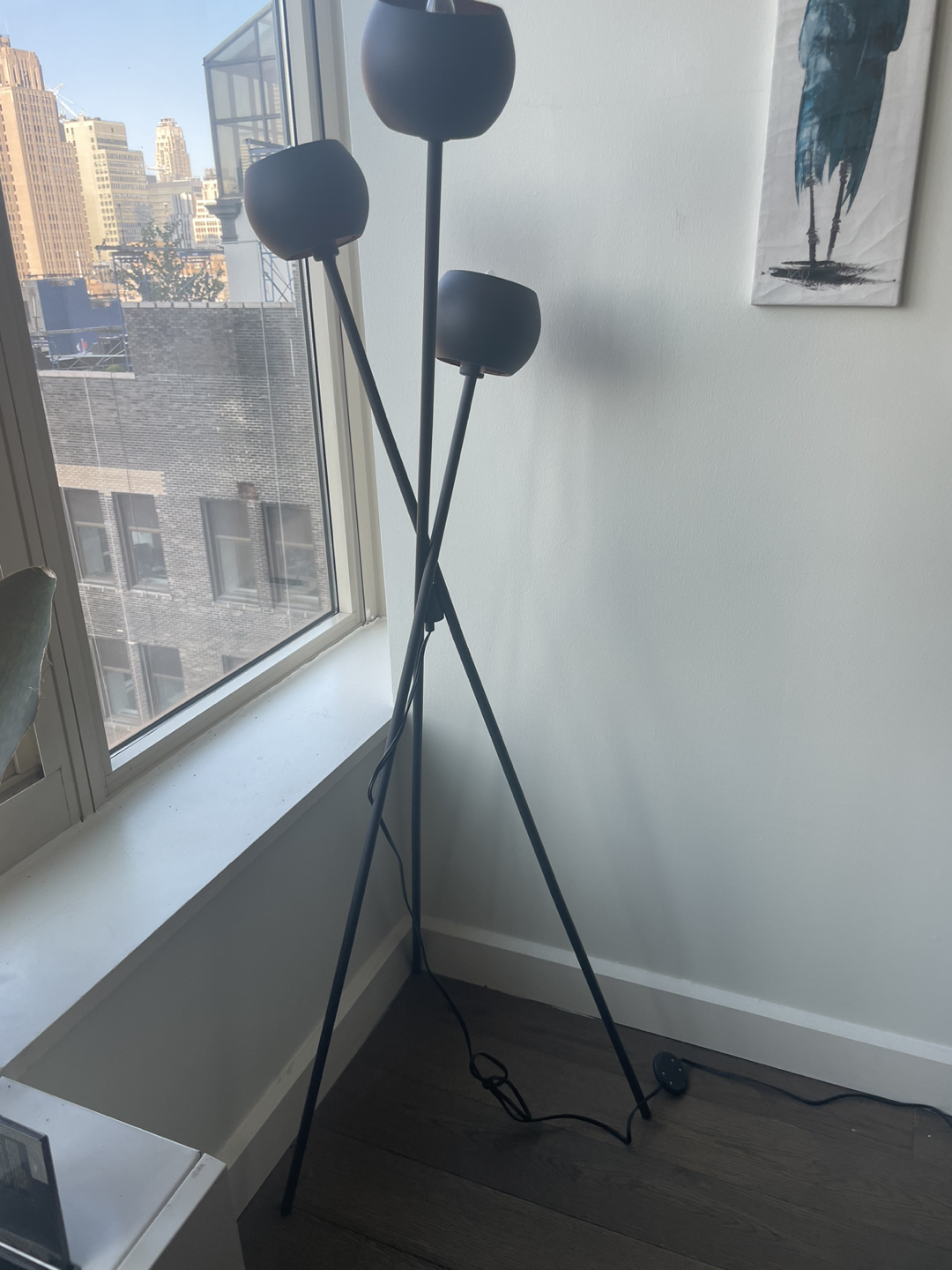 Black Tripod Floor Lamp