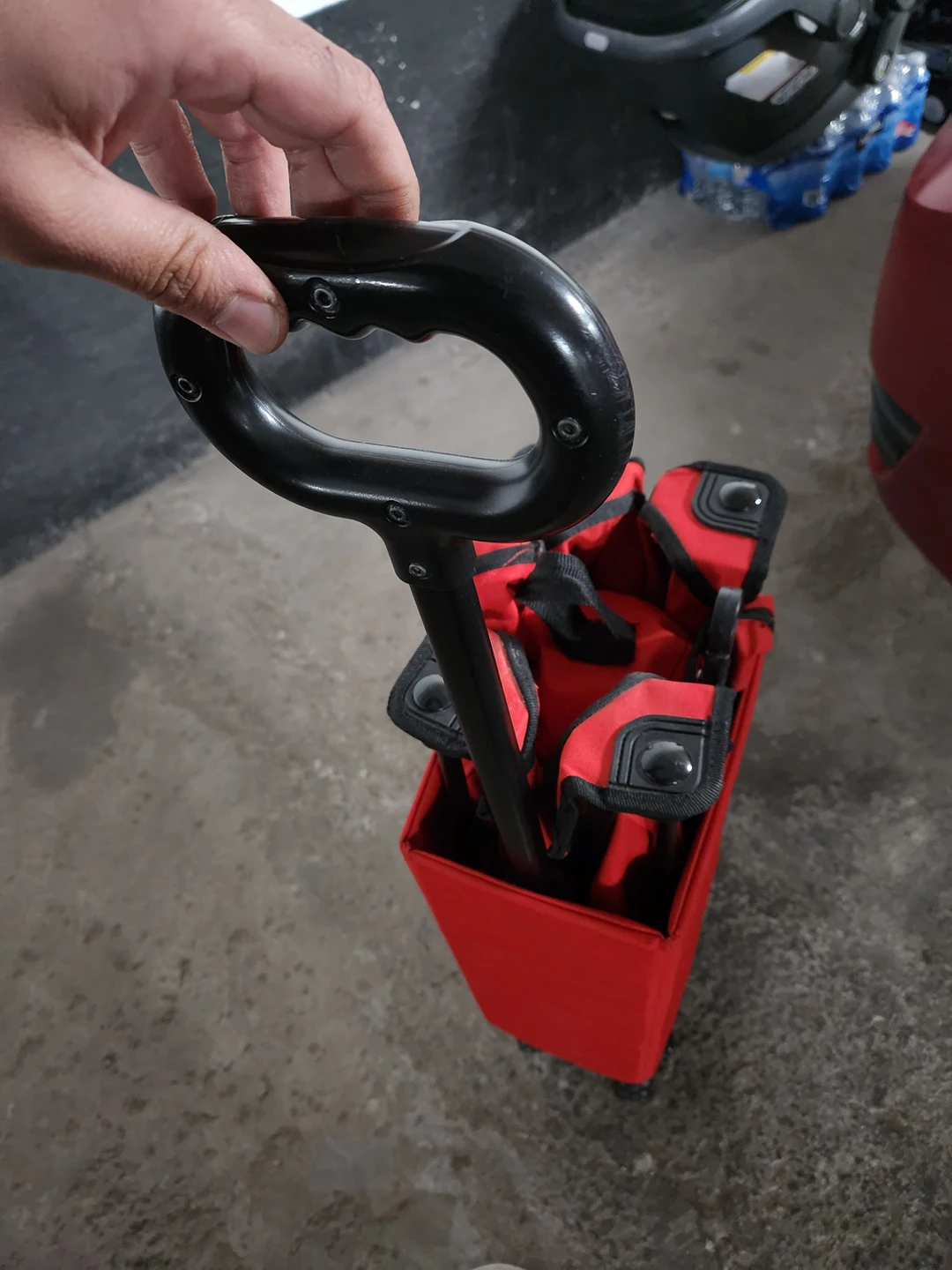 red wagon foldable thumbnail