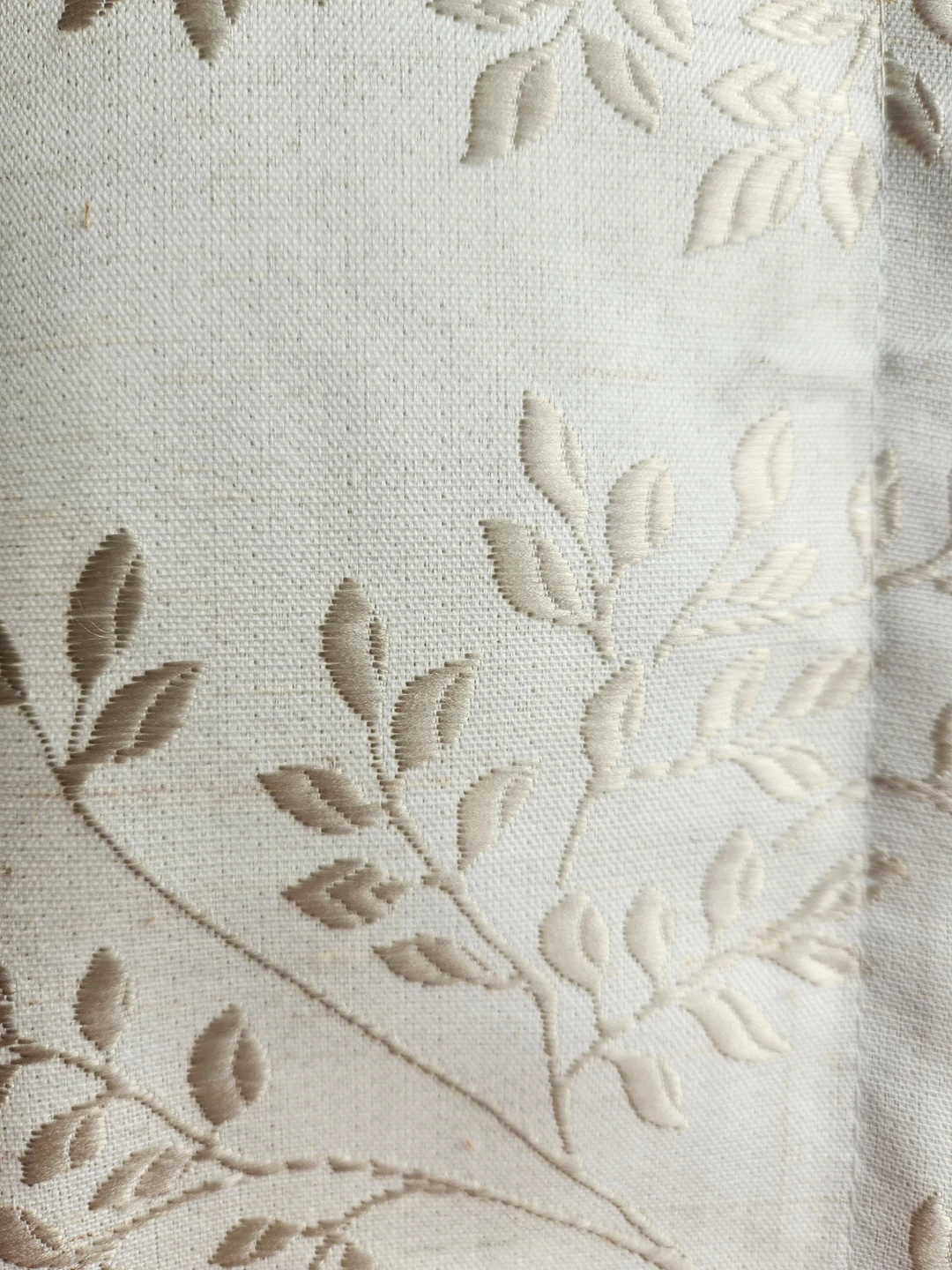 ( 3 sets ) of Ivory  Light filtering  Window Panel Curtains
