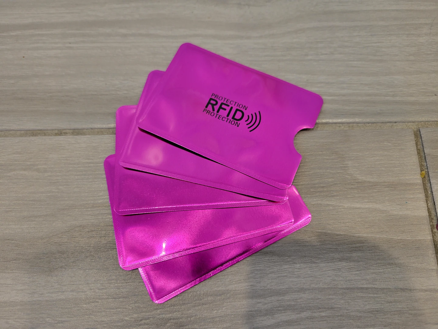 Brand New RFID Card Holder Slot Sleeve