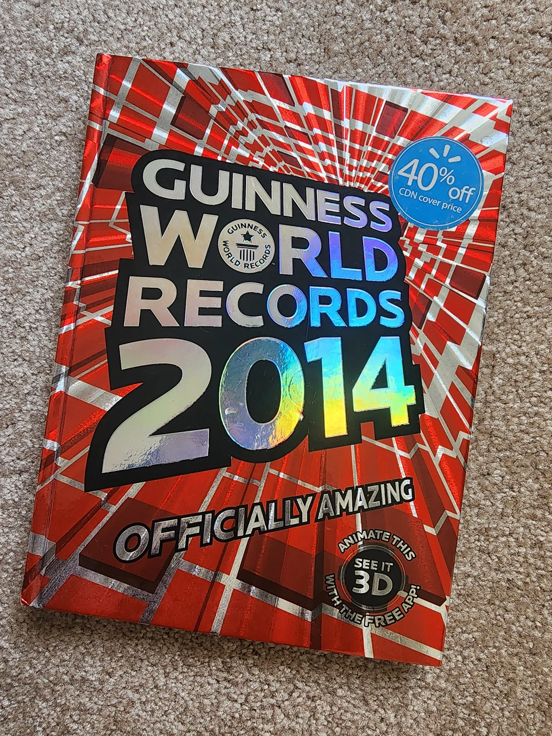 2014 Guinness World Records book thumbnail