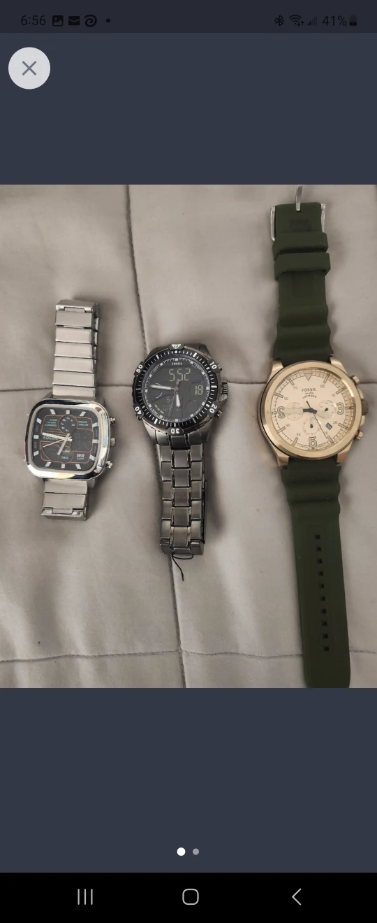 Fossil watches for sale thumbnail