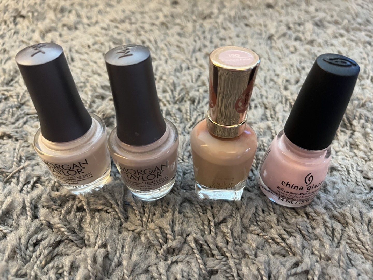Lot of 4 mixed nail polish thumbnail
