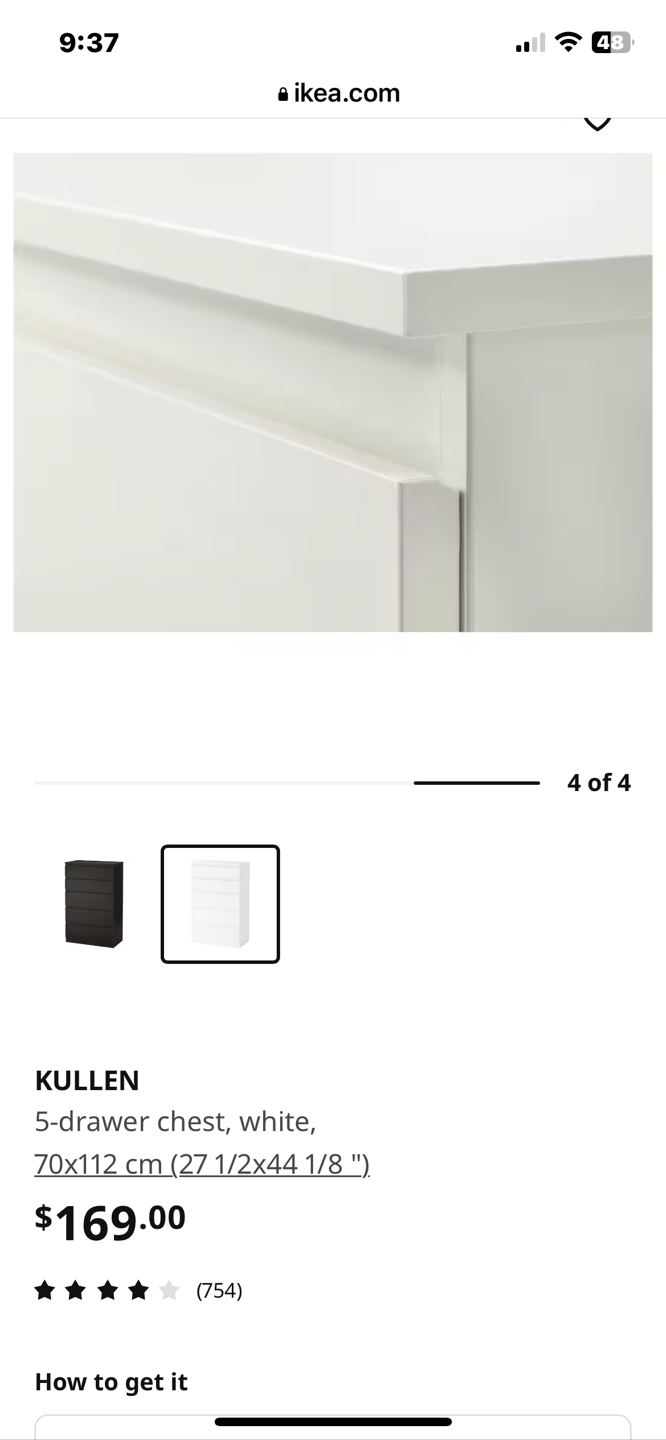 Ikea kullen drawer - photo 3
