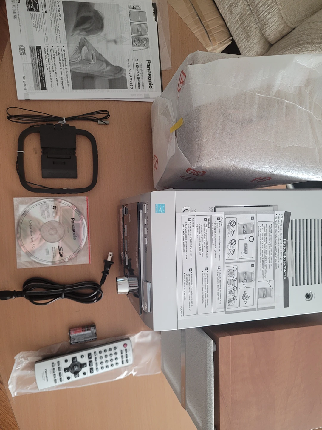 Brand New 160 Watt Panasonic Sound System *MAKE AN OFFER* image indicator(10)