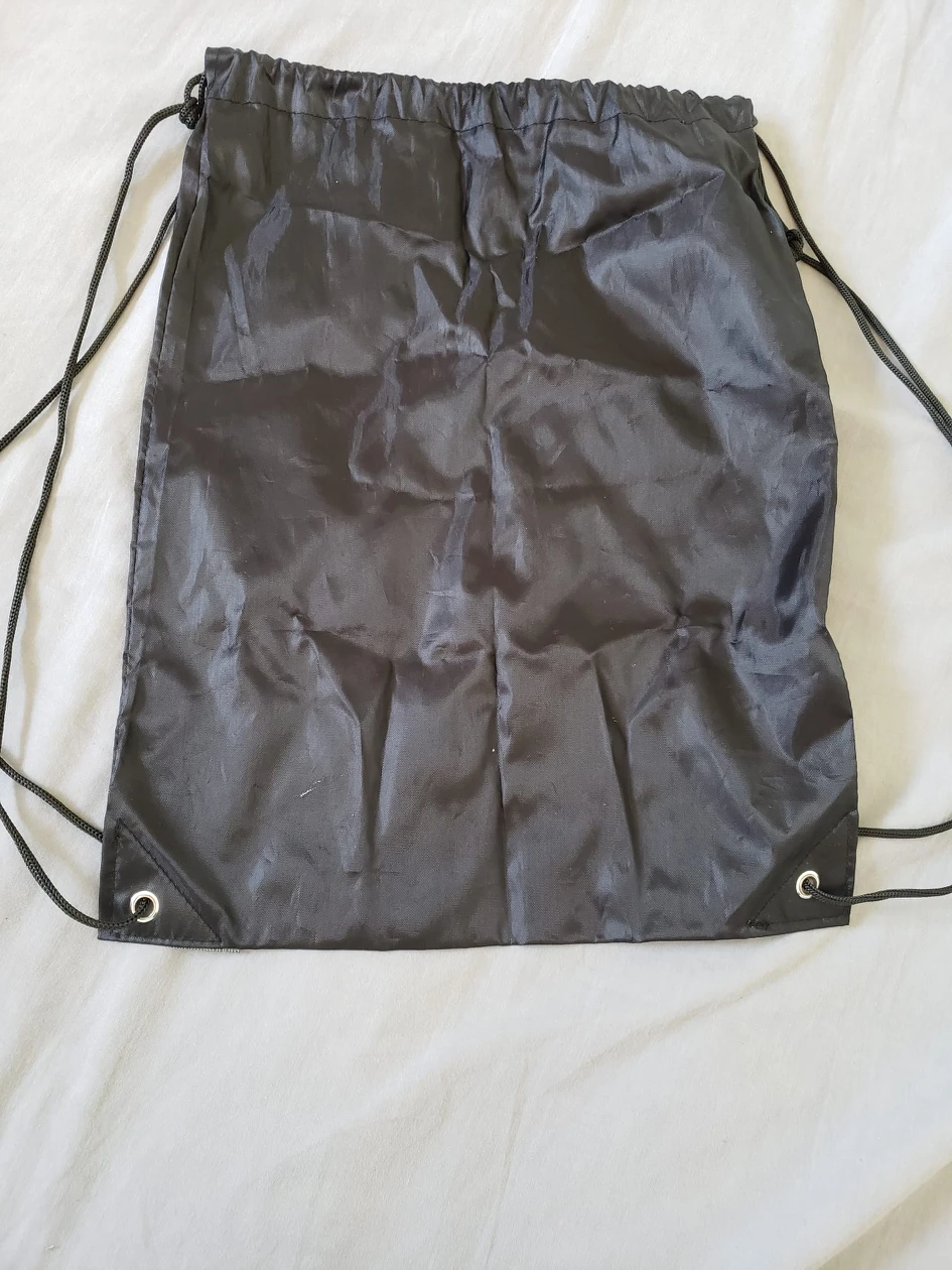Black String bag . thumbnail