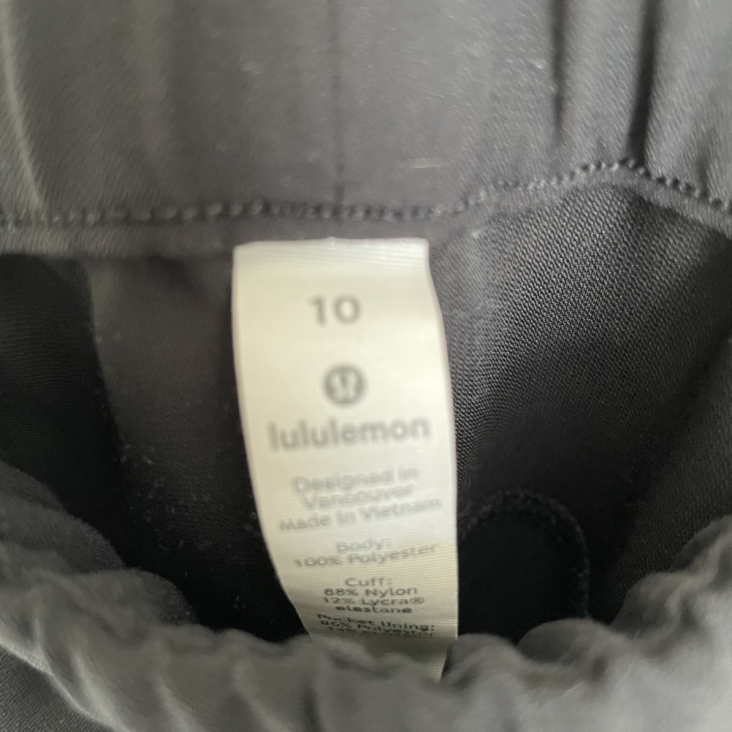 Lululemon Stretch High Rise Pant Size 10 Black - photo 3