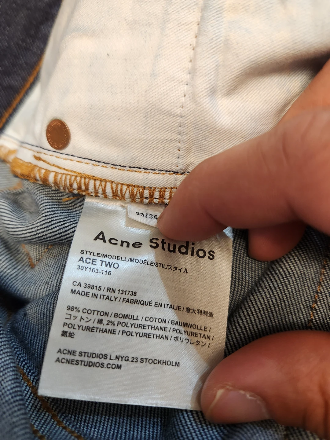 acne studios jeans - photo 5