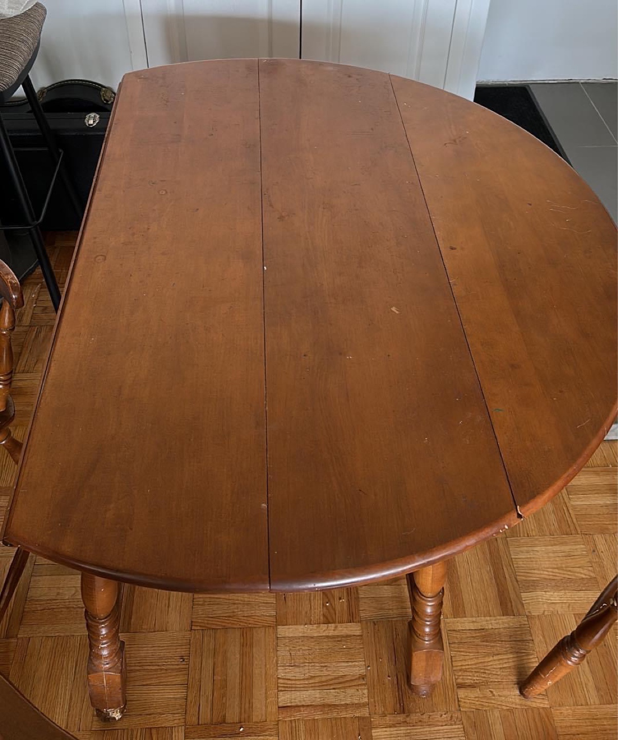 Table and chairs
