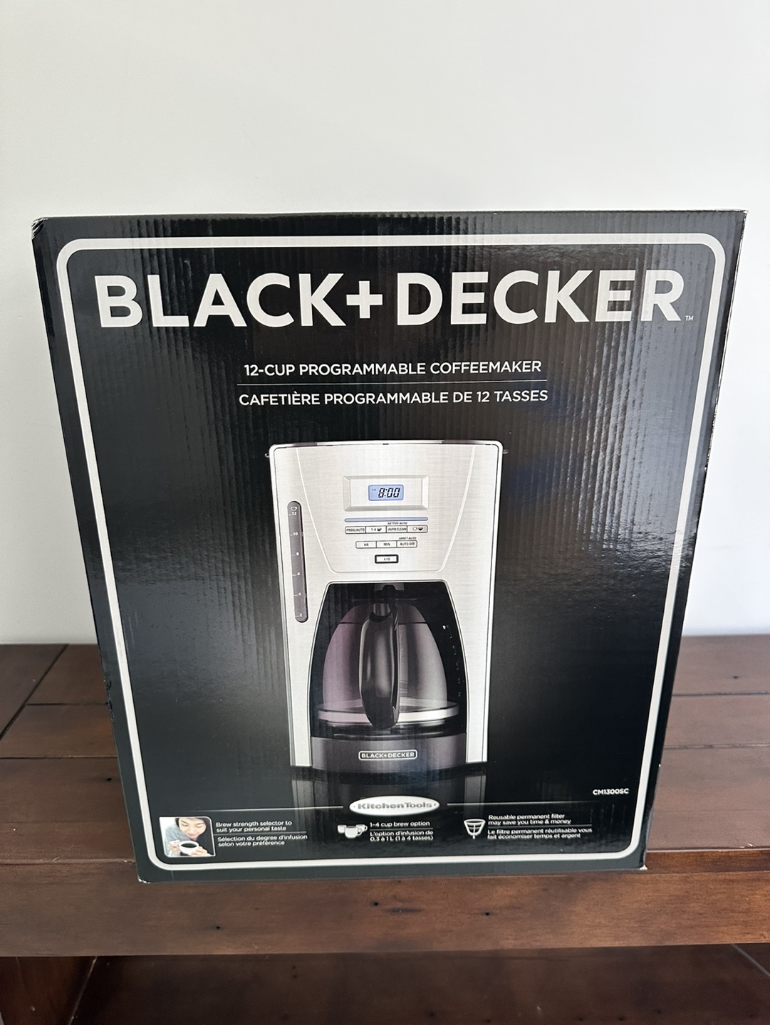 Black + Decker 12 cup Coffee Maker thumbnail