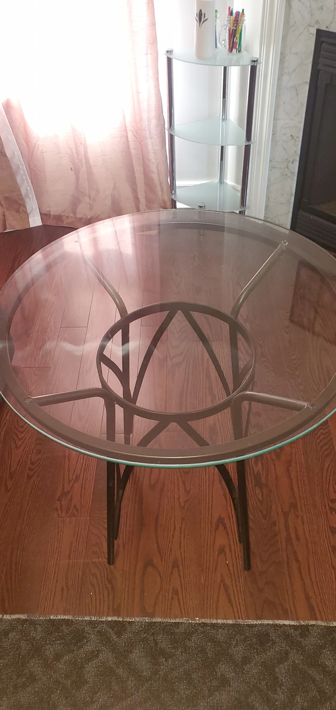 Glass table