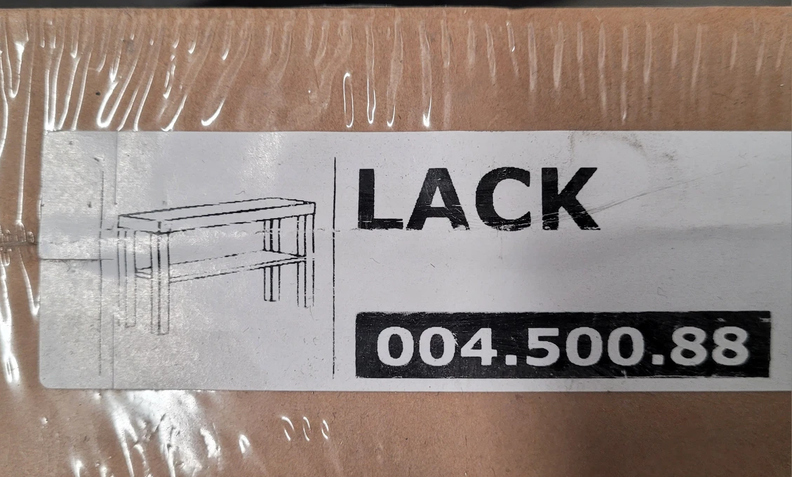 LACK TV-bench