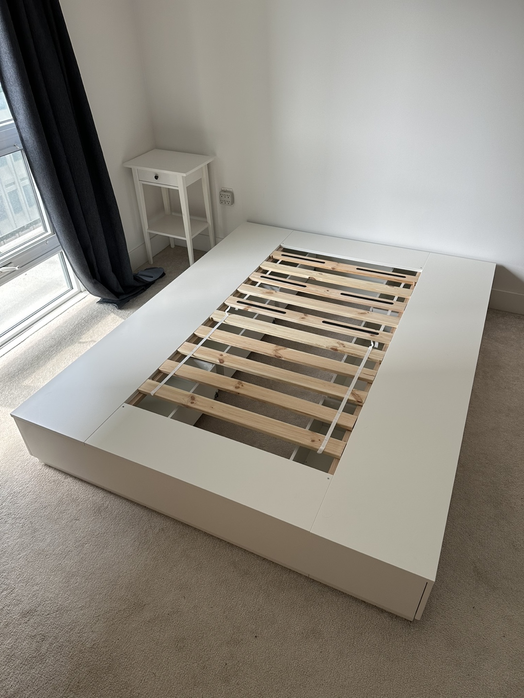 IKEA Queen Bed frame with storage, NORDLI - photo 5