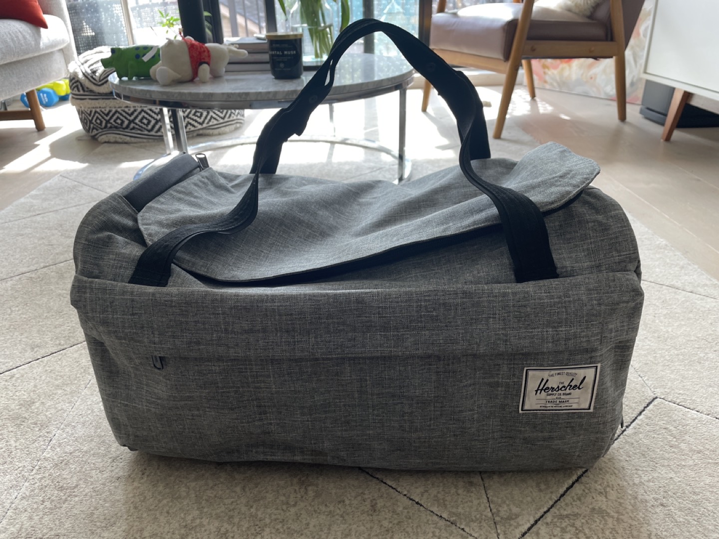Like New - Herschel Outfitter 50L Duffle Bag